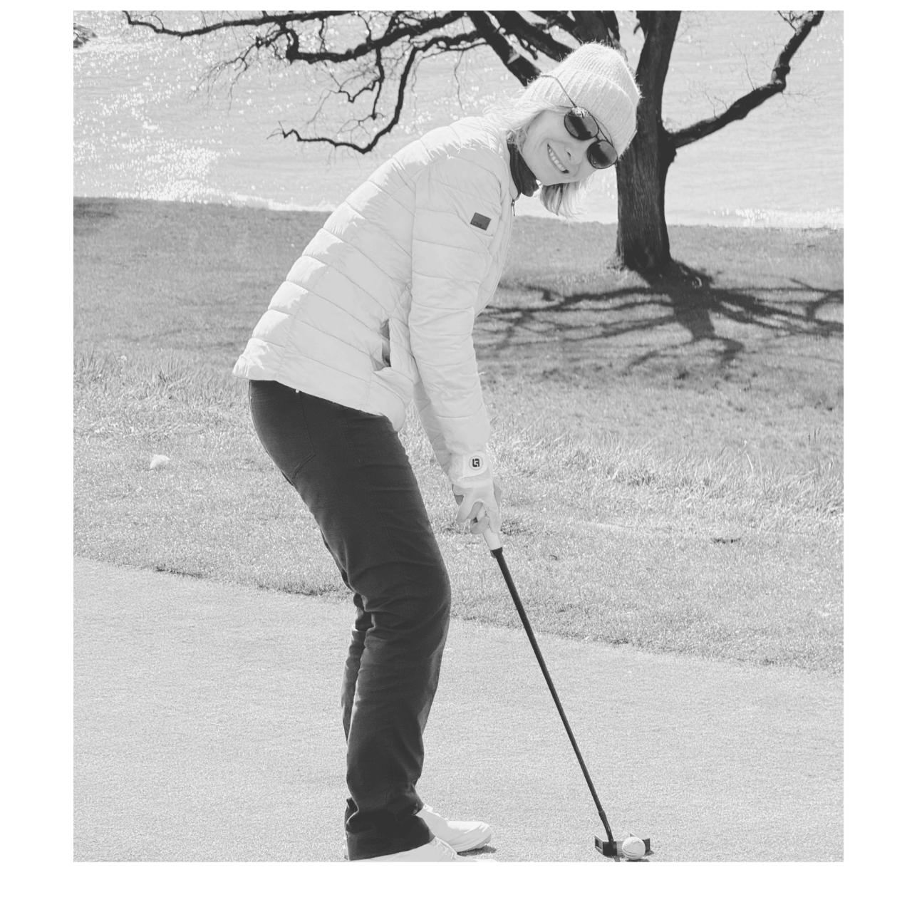 Marie-C Rossi│CEO et Fondatrice YIDAOR│Atelier de Golf・photo putting green